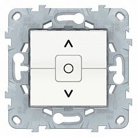 Выключатель для жалюзи UNICA NEW, белый | код. NU520818 | Schneider Electric